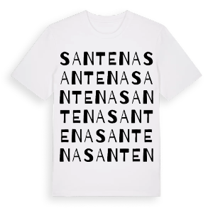 Santena ordlek t-shirt – ekologisk bomull t-shirt från Pinshirt