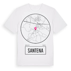 Santena t-shirt – ekologisk bomull t-shirt från Pinshirt