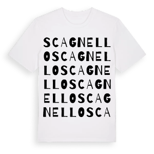 Scagnello ordlek t-shirt – ekologisk bomull t-shirt från Pinshirt