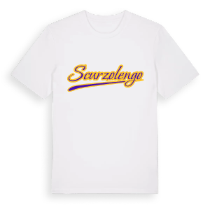 Scurzolengo baseball t-shirt – ekologisk bomull t-shirt från Pinshirt