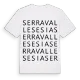 Serravalle Sesia ordlek t-shirt