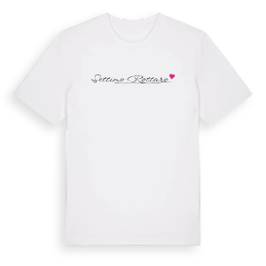 Settimo Rottaro hjärta t-shirt – ekologisk bomull t-shirt från Pinshirt