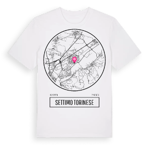 Settimo Torinese t-shirt – ekologisk bomull t-shirt från Pinshirt