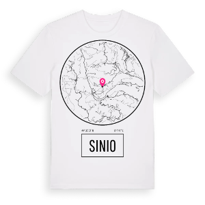 Sinio t-shirt – ekologisk bomull t-shirt från Pinshirt
