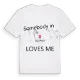 Någon i Sizzano älskar mig t-shirt
