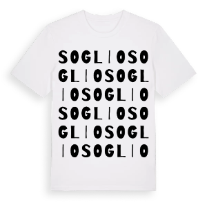 Soglio ordlek t-shirt – ekologisk bomull t-shirt från Pinshirt