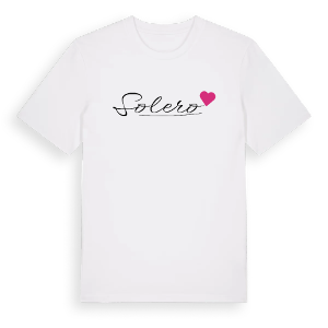 Solero hjärta t-shirt – ekologisk bomull t-shirt från Pinshirt