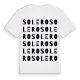 Solero ordlek t-shirt