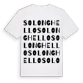 Solonghello ordlek t-shirt