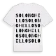 Solonghello ordlek t-shirt