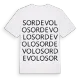 Sordevolo ordlek t-shirt