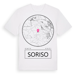 Soriso t-shirt – ekologisk bomull t-shirt från Pinshirt