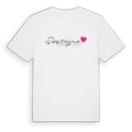 Sostegno hjärta t-shirt