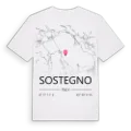 Sostegno karta t-shirt