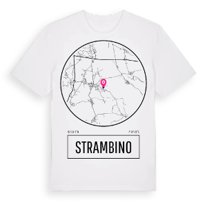 Strambino t-shirt – ekologisk bomull t-shirt från Pinshirt