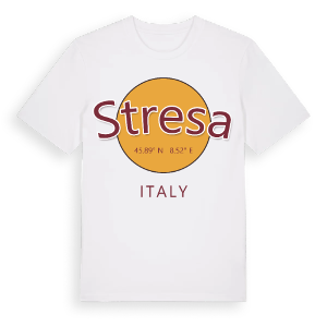 Stresa cirkel t-shirt – ekologisk bomull t-shirt från Pinshirt