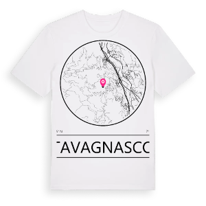 Tavagnasco t-shirt – ekologisk bomull t-shirt från Pinshirt