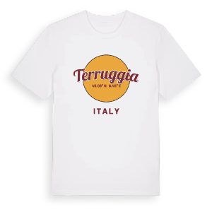 Terruggia cirkel t-shirt – ekologisk bomull t-shirt från Pinshirt