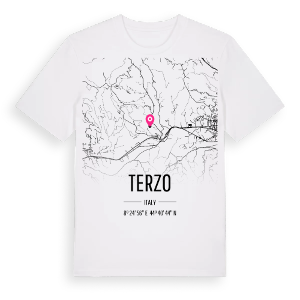Terzo karta t-shirt – ekologisk bomull t-shirt från Pinshirt