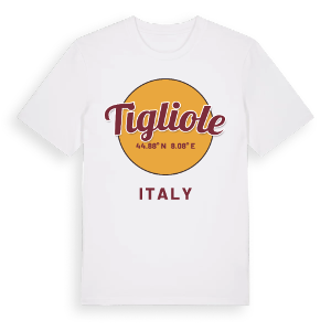 Tigliole cirkel t-shirt – ekologisk bomull t-shirt från Pinshirt