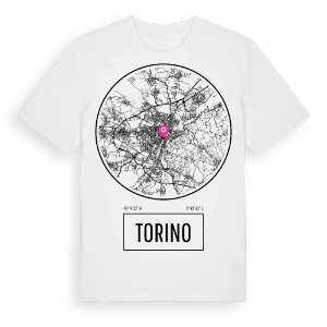 Torino t-shirt – ekologisk bomull t-shirt från Pinshirt