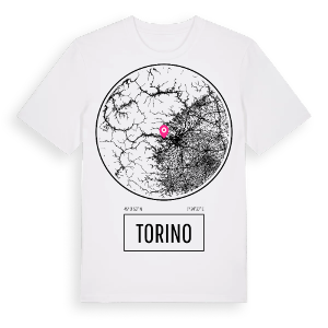 Torino t-shirt – ekologisk bomull t-shirt från Pinshirt