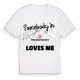 Någon i Torrazza Piemonte älskar mig t-shirt