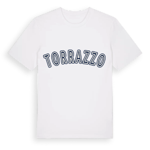 Torrazzo college t-shirt – ekologisk bomull t-shirt från Pinshirt