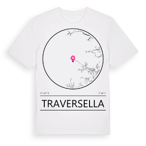 Traversella t-shirt – ekologisk bomull t-shirt från Pinshirt