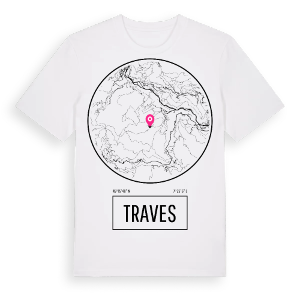 Traves t-shirt – ekologisk bomull t-shirt från Pinshirt