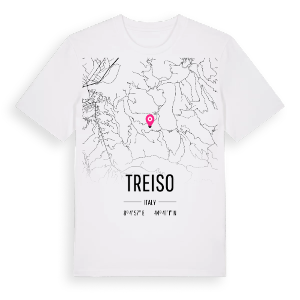 Treiso karta t-shirt – ekologisk bomull t-shirt från Pinshirt