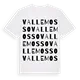 Valle Mosso ordlek t-shirt