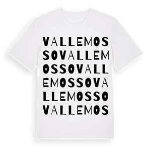 Valle Mosso ordlek t-shirt – ekologisk bomull t-shirt från Pinshirt