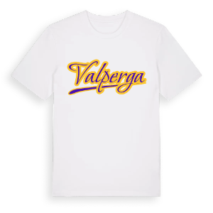 Valperga baseball t-shirt – ekologisk bomull t-shirt från Pinshirt