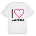 Jag älskar Valperga t-shirt stort tryck