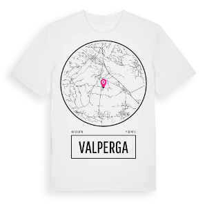 Valperga t-shirt – ekologisk bomull t-shirt från Pinshirt