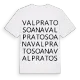 Valprato Soana ordlek t-shirt