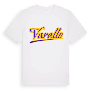 Varallo baseball t-shirt – ekologisk bomull t-shirt från Pinshirt