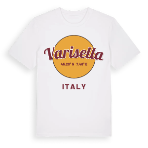 Varisella cirkel t-shirt – ekologisk bomull t-shirt från Pinshirt
