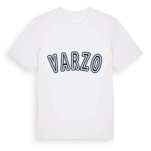 Varzo college t-shirt – ekologisk bomull t-shirt från Pinshirt