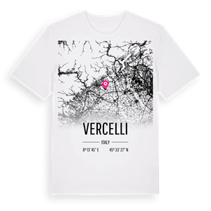 Vercelli karta t-shirt – ekologisk bomull t-shirt från Pinshirt