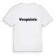 Vespolate fetstil t-shirt