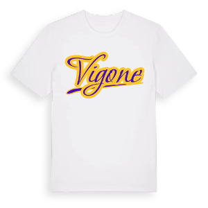 Vigone baseball t-shirt – ekologisk bomull t-shirt från Pinshirt