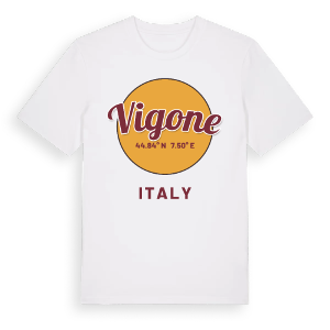 Vigone cirkel t-shirt – ekologisk bomull t-shirt från Pinshirt