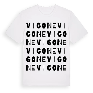 Vigone ordlek t-shirt – ekologisk bomull t-shirt från Pinshirt