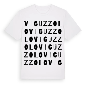 Viguzzolo ordlek t-shirt – ekologisk bomull t-shirt från Pinshirt
