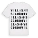 Villa San Secondo ordlek t-shirt