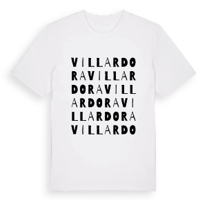 Villar Dora ordlek t-shirt – ekologisk bomull t-shirt från Pinshirt