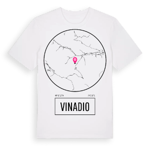 Vinadio t-shirt – ekologisk bomull t-shirt från Pinshirt