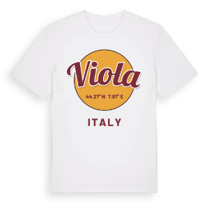 Viola cirkel t-shirt – ekologisk bomull t-shirt från Pinshirt